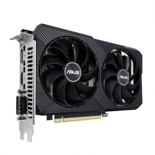 Asus Dual GeForce RTX 3050 V2 OC Edition Scheda Grafica 8GB GDDR6 NVIDIA - PCIe 4.0, HDMI, DVI-D, DisplayPort