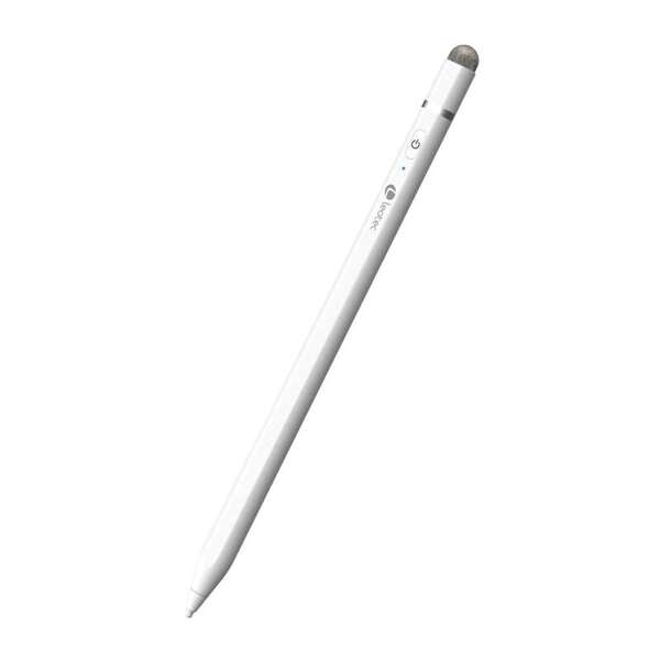 Leotec Stylus ePen Plus Penna Digitale per Schermo Tattile - Compatibile con Smartphone e Tablet Android, iOS e Windows - Pulsante On/Off - Spegnimento Automatico - Autonomia fino a 12h - Punta di Ricambio
