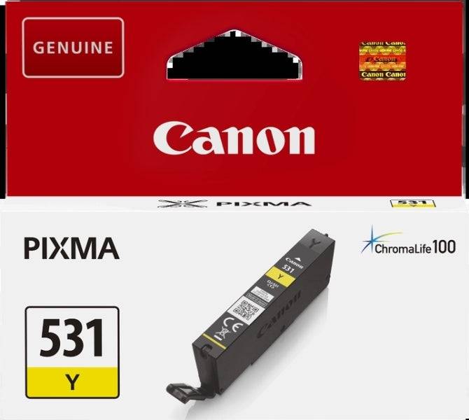 Canon CLI531 Giallo Cartuccia d'Inchiostro Originale - 6121C001/CLI531Y