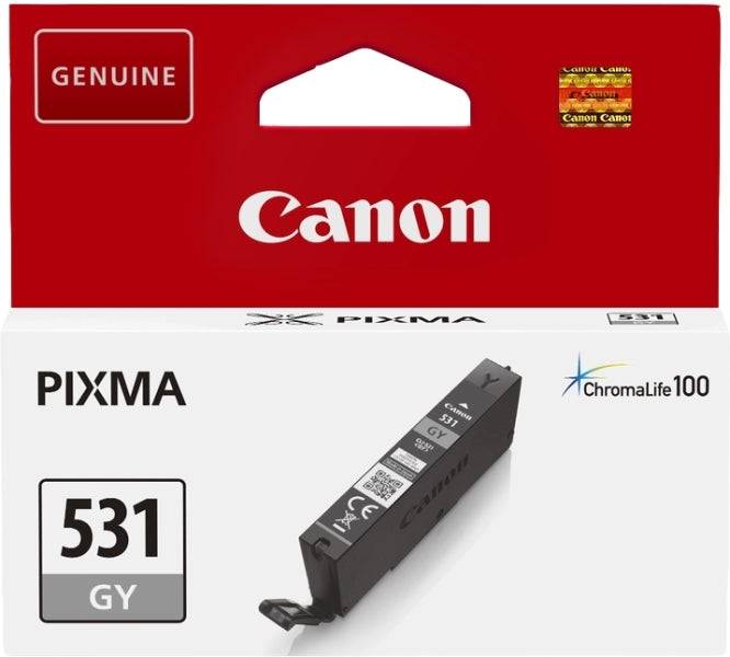 Canon CLI531 Grigio Cartuccia d'Inchiostro Originale - 6122C001/CLI531GY