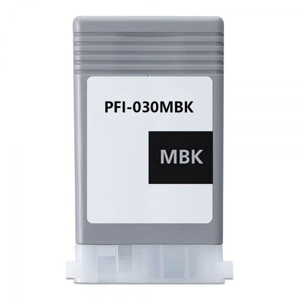 Canon PFI030 Nero Opaco Cartuccia d'Inchiostro Pigmentato Compatibile - Sostituisce 3488C001/PFI-030MBK