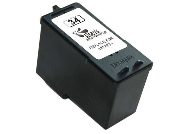 Lexmark 34 Compatibile Cartuccia Inchiostro Nero - Sostituisce 18C0034E