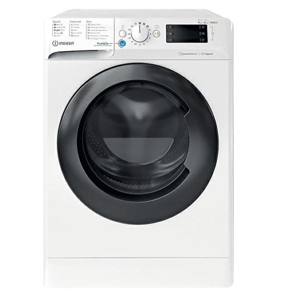 Lavasciuga Indesit 9/6 kg Inverter Vapore 1400 Giri