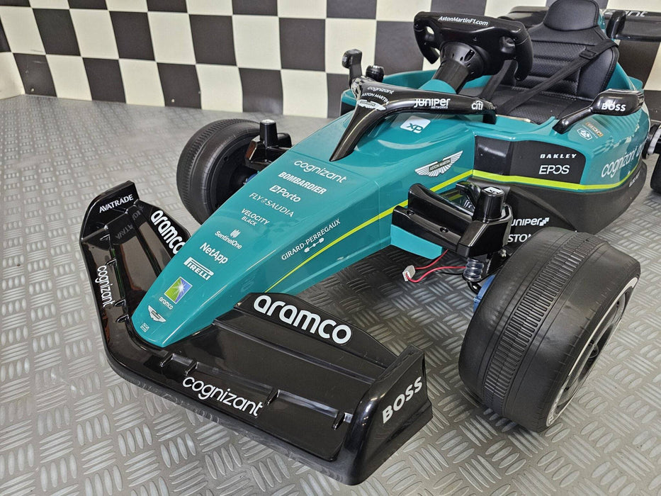 Auto Elettrica per Bambini Aston Martin F1 24 V – Verde