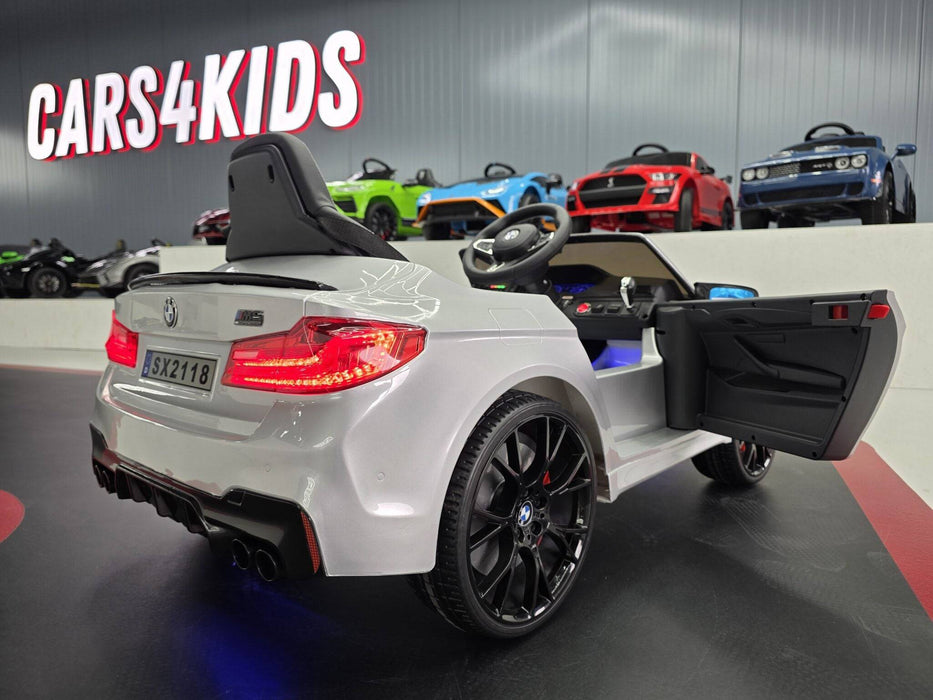 Auto Elettrica per Bambini BMW M5 24 V – Grigio Metallizzato