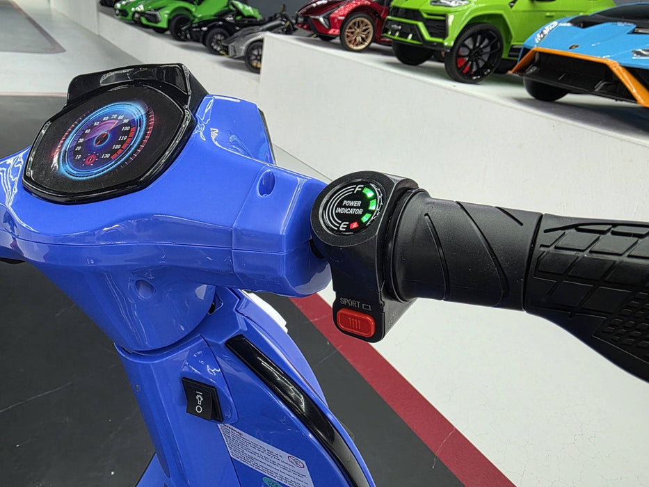Scooter Elettrico per Bambini 24 V – Blu