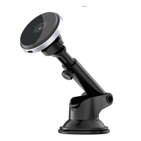 XO Caricatore Wireless Magnetico - Ricarica QI fino a 15W - Rilevamento Oggetti Metallici - Colore Nero