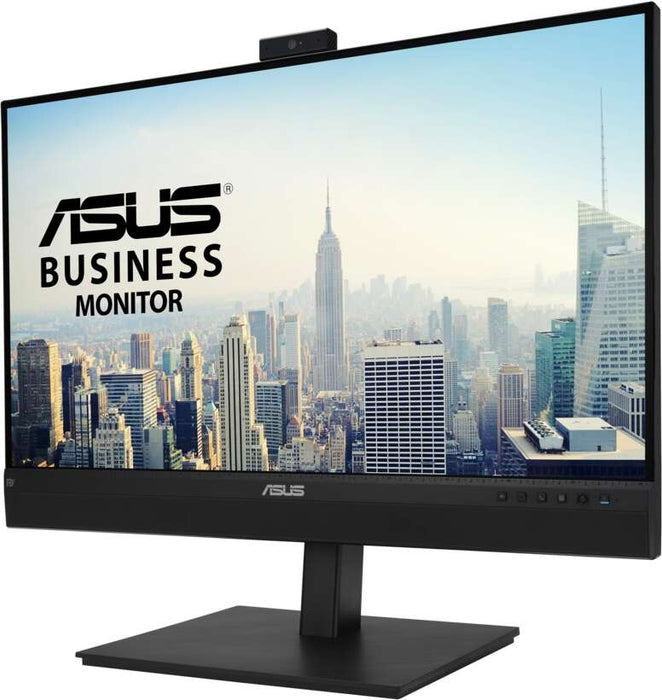 Asus Monitor 23.8" LED IPS FullHD 1080p - Respuesta 5ms - Ajustable en Altura, Giratorio e Inclinable - Webcam, Altavoces Incorporados - Angulo de Vision 178º - 16:9 - USB-A, USB-C, HDMI, DisplayPort - HUB 4xUSB 3.2 Gen1 - VESA 100x100mm