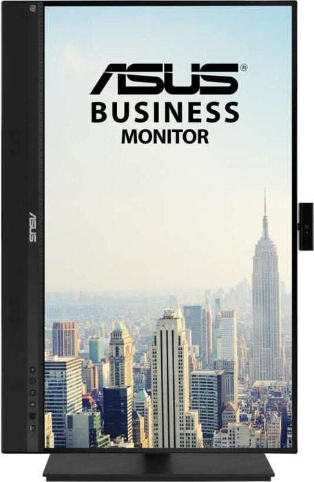 Asus Monitor 23.8" LED IPS FullHD 1080p - Respuesta 5ms - Ajustable en Altura, Giratorio e Inclinable - Webcam, Altavoces Incorporados - Angulo de Vision 178º - 16:9 - USB-A, USB-C, HDMI, DisplayPort - HUB 4xUSB 3.2 Gen1 - VESA 100x100mm
