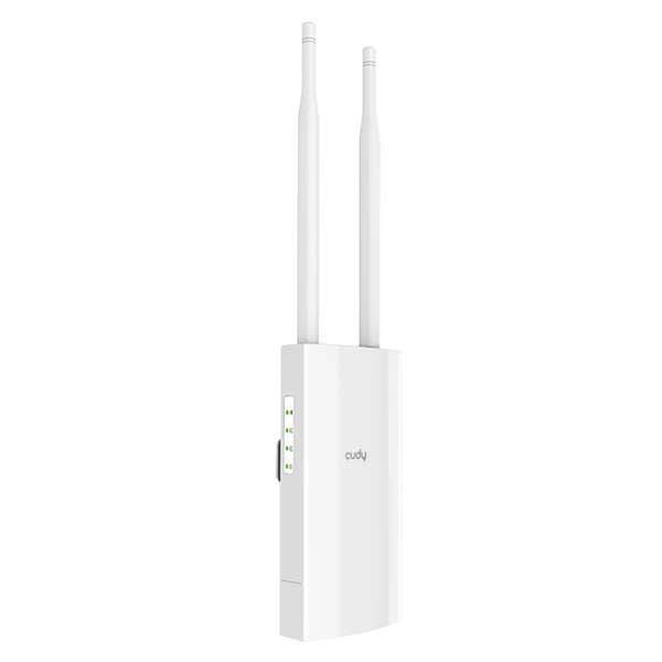 Cudy AP1200-Outdoor Punto di Accesso Wireless AC1200 per Esterni - 2 Porte Fast Ethernet - Velocità Wi-Fi 2,4 GHz 300 Mbps+5 GHz 867 Mbps - Protezione IP66