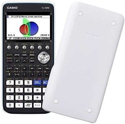 Casio FX-CG50 Calcolatrice Scientifica Grafica 3D - Display a Colori 8 Righe - Grafici 3D, Dinamici, Statistici - Alimentazione a Batterie