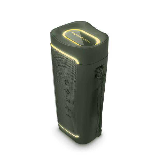 Energy Sistem Yume ECO Altoparlante 15W - Resistente all'Acqua IPX6 - TWS - Bluetooth 5.3 - MP3 - MicroSD - Colore Verde