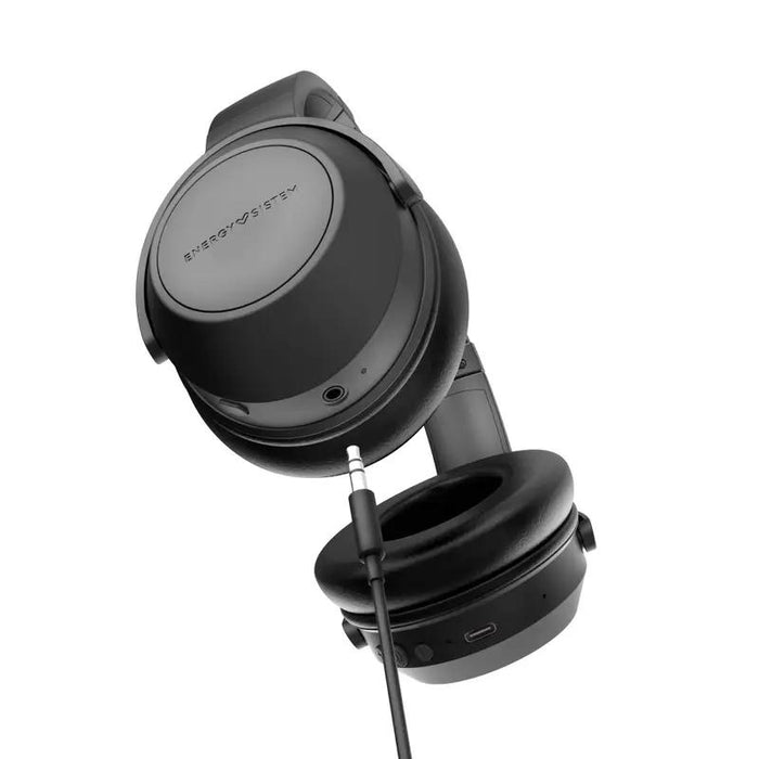 Energy Sistem BT Travel 6 ANC - Casque antibruit, confortable, charge rapide, noir