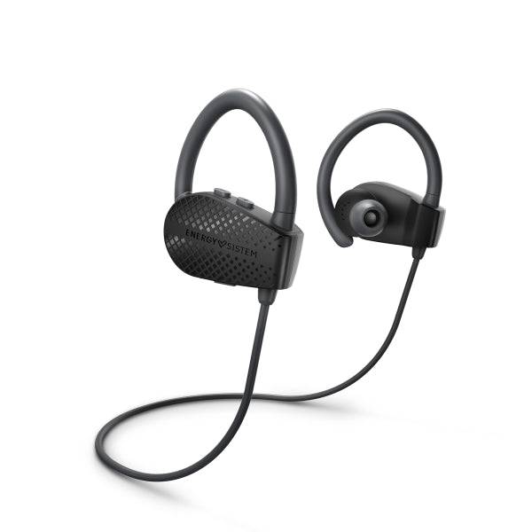 Energy Sistem Sport 1+ Auricolari Sportivi - Bluetooth 5.1 - Fino a 8 Ore di Autonomia - Microfono con Funzione Vivavoce e Controllo Vocale - Sistema di Fissaggio Secure-Fit - Resistente al Sudore