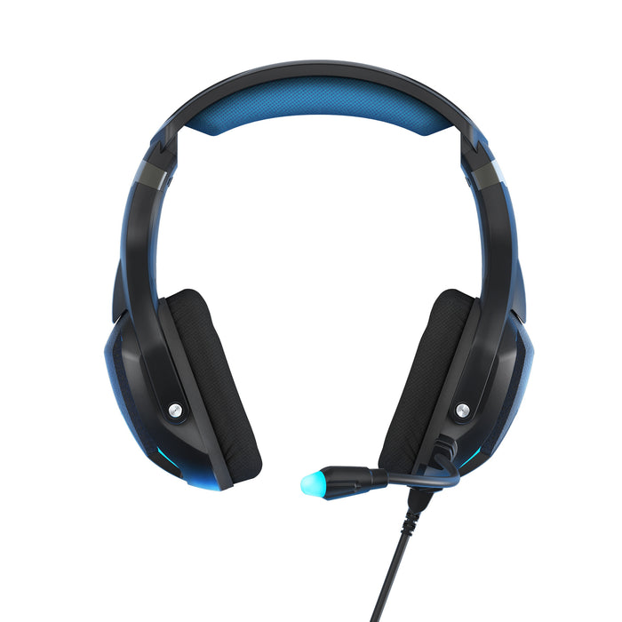 Auricolari da Gaming Energy Sistem ESG 5 Shock - Microfono Boom - Vibrazione Sonora - Luce LED - Cuffie Blu