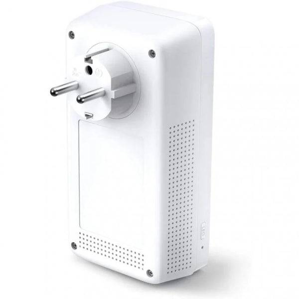 TP-Link Punto de Acceso WiFi AC1200 Doble Banda - Transferencia de hasta 1200Mbps - Enchufe Integrado y 3x RJ45 - 2x2 MIMO