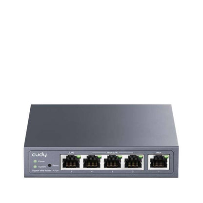 Cudy R700 Router VPN WiFi AC1200 - 1 Porta WAN Gigabit - 3 Porte WAN/LAN Gigabit - 1 Porta LAN Gigabit