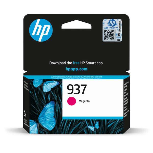 HP 937 Magenta Cartuccia d'Inchiostro Originale - 4S6W3NE