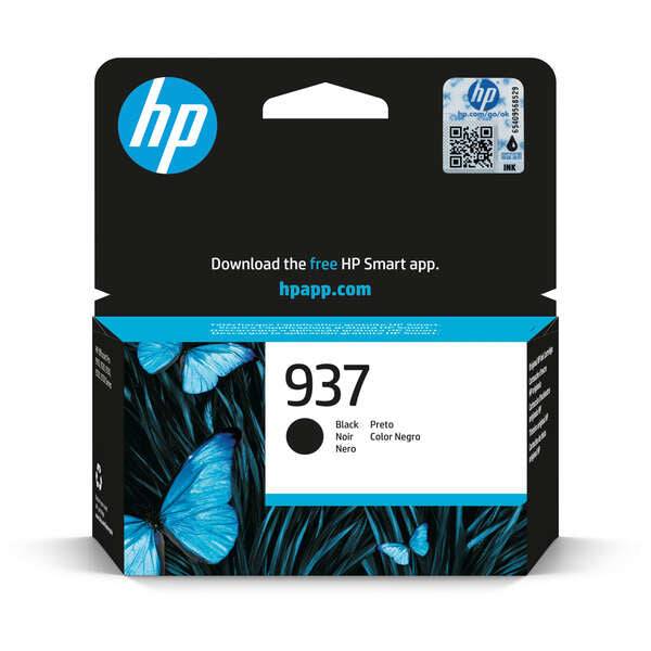 HP 937 Nero Cartuccia d'Inchiostro Originale - 4S6W5NE