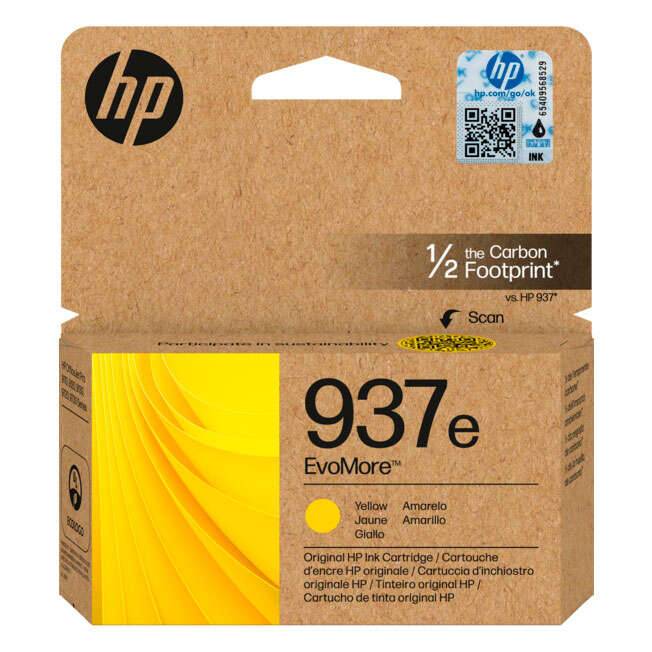 HP 937e XL Giallo Cartuccia d'Inchiostro Originale - 4S6W8NE