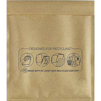 Fellowes Bankers Box Confezione di 100 Buste Bollate Imbottite - Misure Interne 220x260mm - Bolle Interne per Ammortizzazione - Striscia Autoadesiva per Chiusura