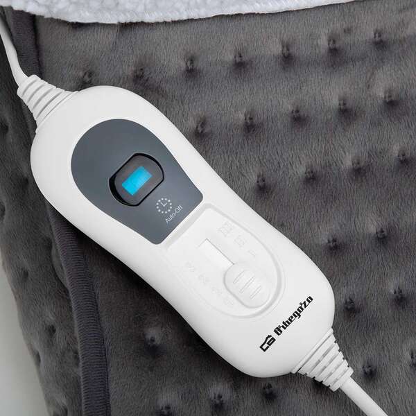Orbegozo AHB 5000 Scaldapiedi Comfort Potenza 100W - 3 Livelli di Potenza - Spegnimento Automatico - Lavabile - Protezione contro il Surriscaldamento
