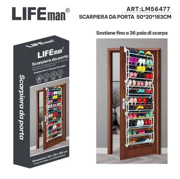 Scarpiera da porta