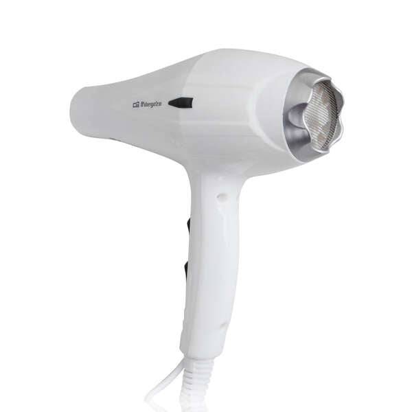 Orbegozo SEH 1800 Asciugacapelli Professionale - Motore AC Potente - 2 Velocità e 3 Temperature - Base per Appendere - Filtro Estraibile - Stile e Prestazioni per i tuoi Capelli