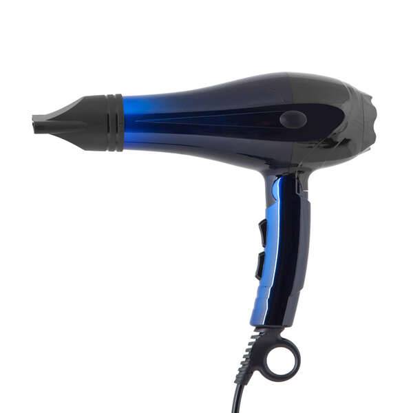 Orbegozo SE 2085 Asciugacapelli Pieghevole Professionale - Motore AC Potente - 2 Livelli di Velocità e 3 di Temperatura - Design Moderno e Sicuro - Include 2 Concentratori e Diffusore