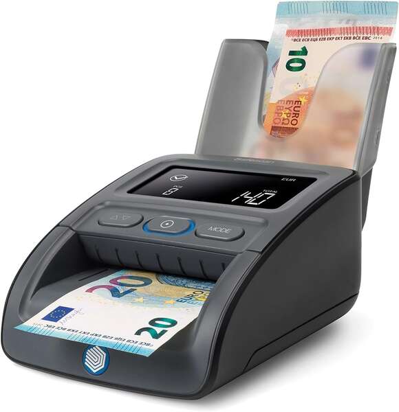 Safescan RS-100 Impilatore Banconote - Raccolta Comoda Banconote - Installazione Facile - Compatibile con Safescan 155-S G2