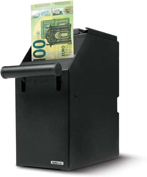 Safescan 4100 - Cassaforte per Banconote - Design Durevole in Acciaio - Accesso Facile e Discreto - Affidabilità e Qualità Garantita