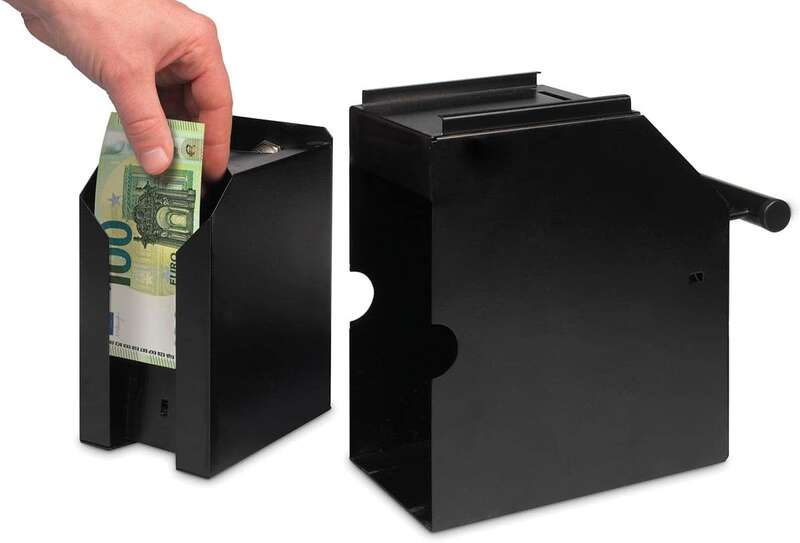 Safescan 4100 - Cassaforte per Banconote - Design Durevole in Acciaio - Accesso Facile e Discreto - Affidabilità e Qualità Garantita