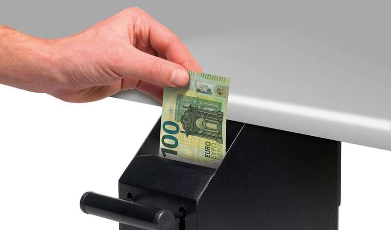 Safescan 4100 - Cassaforte per Banconote - Design Durevole in Acciaio - Accesso Facile e Discreto - Affidabilità e Qualità Garantita