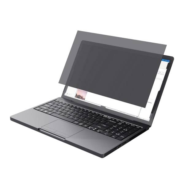 Trust Filtro Privacy per Laptop 15.6" - Protezione Schermo in Spazi Pubblici - Angolo Visione 60 Gradi - Facile da Applicare e Rimuovere