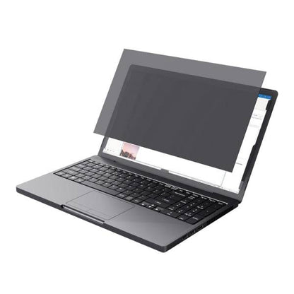 Trust Filtro Privacy per Laptop 15.6" - Protezione Schermo in Spazi Pubblici - Angolo Visione 60 Gradi - Facile da Applicare e Rimuovere