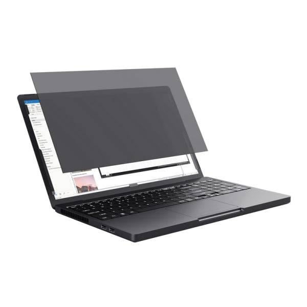 Trust Filtro Privacy per Laptop 15.6" - Protezione Schermo in Spazi Pubblici - Angolo Visione 60 Gradi - Facile da Applicare e Rimuovere