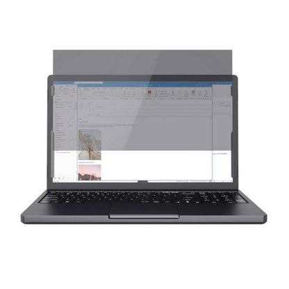 Trust Filtro Privacy per Laptop 15.6" - Protezione Schermo in Spazi Pubblici - Angolo Visione 60 Gradi - Facile da Applicare e Rimuovere