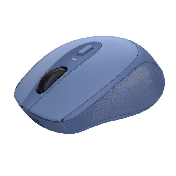 Trust Mouse Wireless Ricaricabile - Design Moderno - Finitura Gommata - Ricaricabile via USB-C - dpi Regolabile - Sensore Ottico - Connettività Wireless