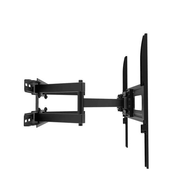 Unykach UK1280 Supporto a Parete Estensibile e Articolato Doppio Braccio per TV 32"-55" - Peso Max 50kg - VESA Max 400x400mm
