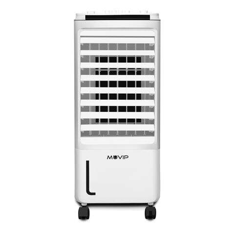 Muvip Climatizzatore 7.5 Litri, 80W, 3 Velocità, Oscillazione 70º, Timer, Umidificatore, Portata 280m³/h, con Ice-Pack