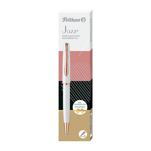 Pelikan Sfera Jazz Noble Elegance Espositore 12 Penne con Meccanismo Girevole - Punta Media - Design Elegante e Sofisticato - Include Astuccio Regalo