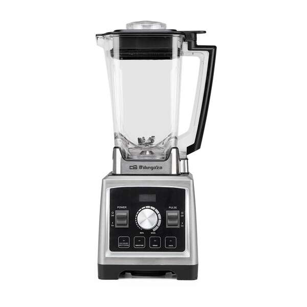 Orbegozo BV 9800 Frullatore Professionale 1500W - Brocca Tritan 2L - Lame Acciaio Inossidabile - 8 Velocità e 5 Programmi Preimpostati - Facile da Pulire