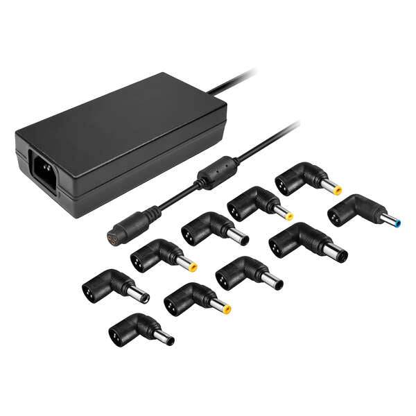 Leotec Caricabatterie Universale Automatico per Laptop 120W - 10 Connettori Diversi