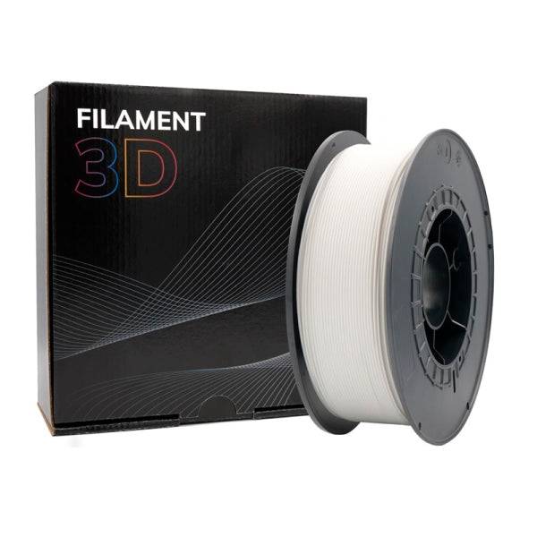 Filamento 3D PLA - Diametro 2.85mm - Bobina 2.5kg - Colore Bianco