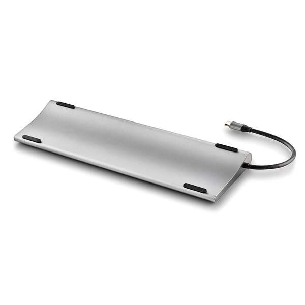 NGS Adattatore Multiporta USB-C 12 in 1 - WIN/MAC-HDMI-SD/TF-LAN - PD 60W CHARGE - 3xUSB3.0