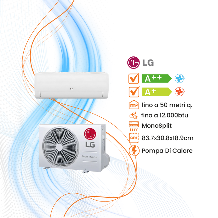 Climatizzatore LG Winner Inverter R-32