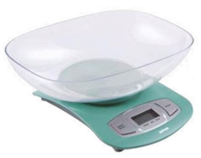 Bilancia da Cucina Digitale Zephir 5kg Vassoio Multicolore