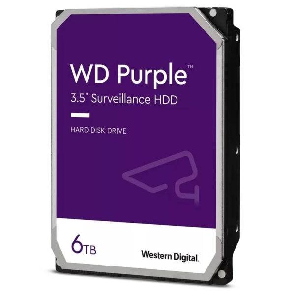 WD Purple Disco Rigido Interno 3.5" 6TB SATA III