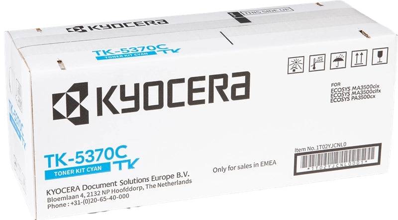 Kyocera TK5370 Ciano Cartuccia Toner Originale - 1T02YJCNL0/TK5370C