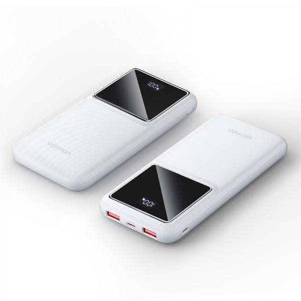 Vention Power Bank 10000mAh 22.5W USB (C+A+A) con Display LED